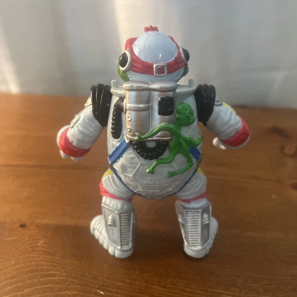 TMNT 1990 Teenage Mutant Ninja Turtles Space‎ Cadet Raph Astronaut Playmates VTG